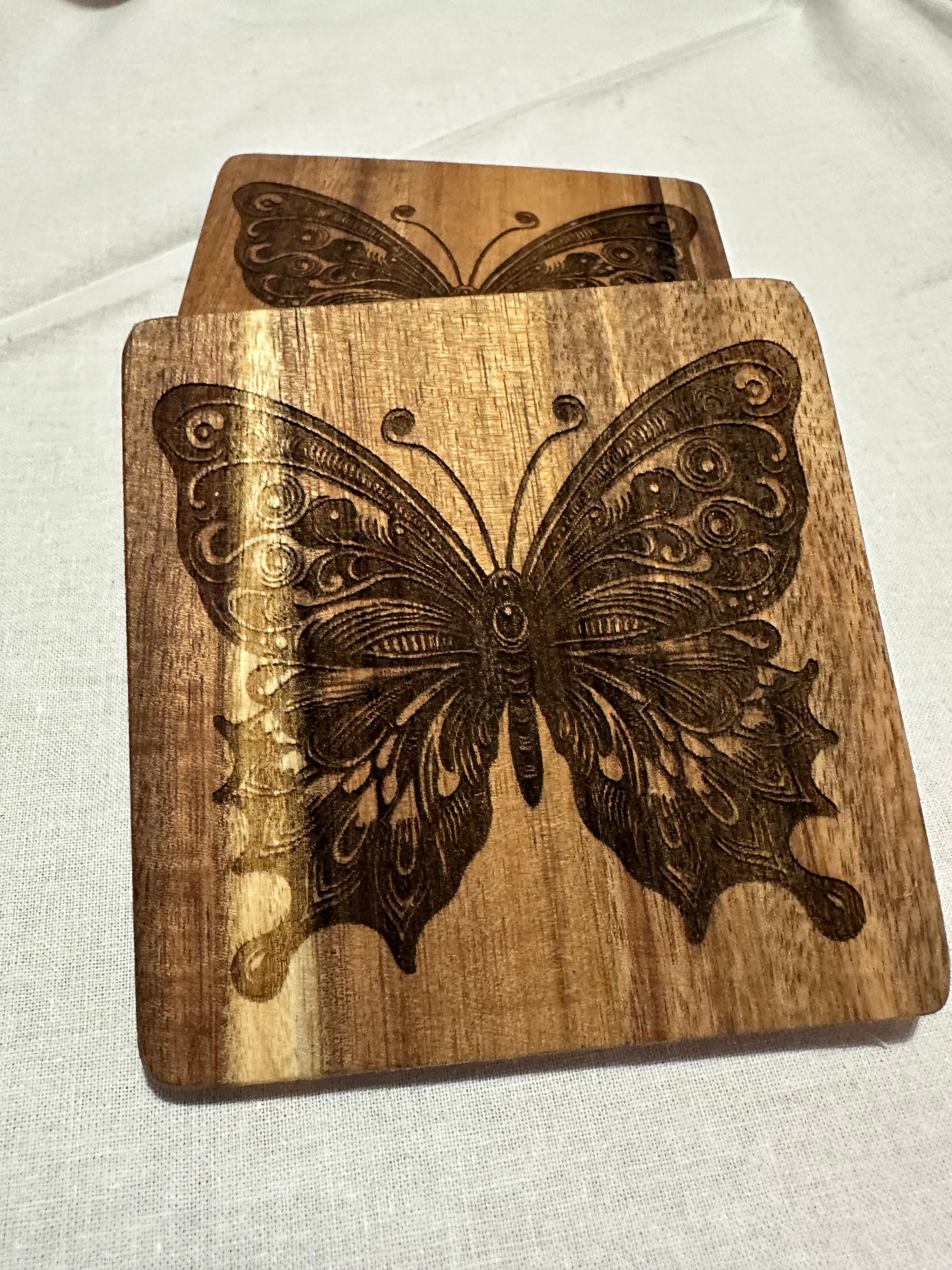 Butterfly Set of 4 Coasters