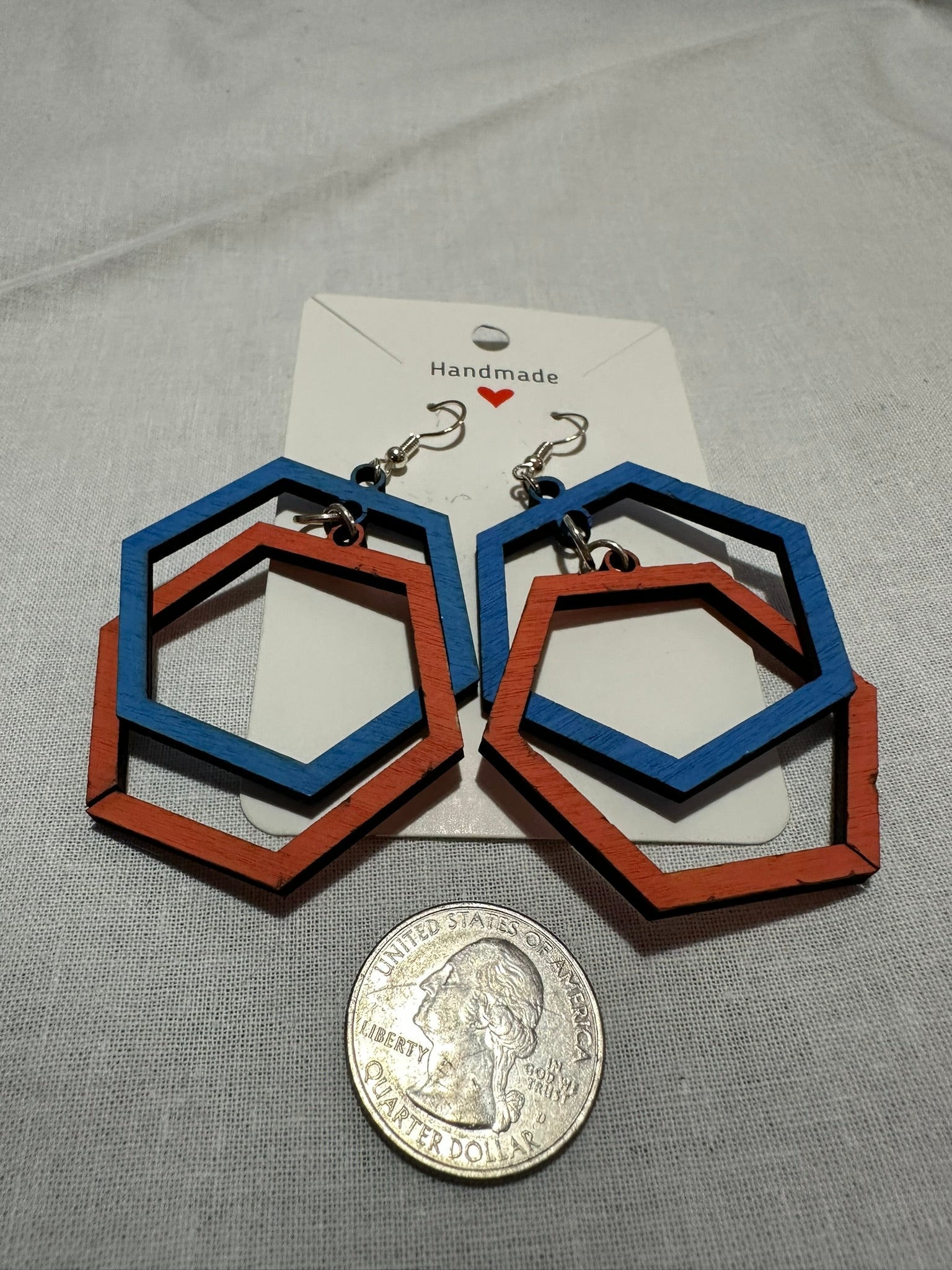 Hex Orange & Blue