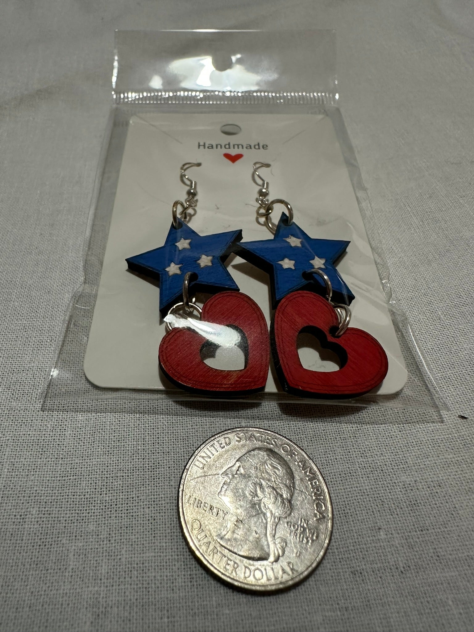4th of July Star & Heart