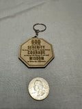 Serenity Prayer Keychain