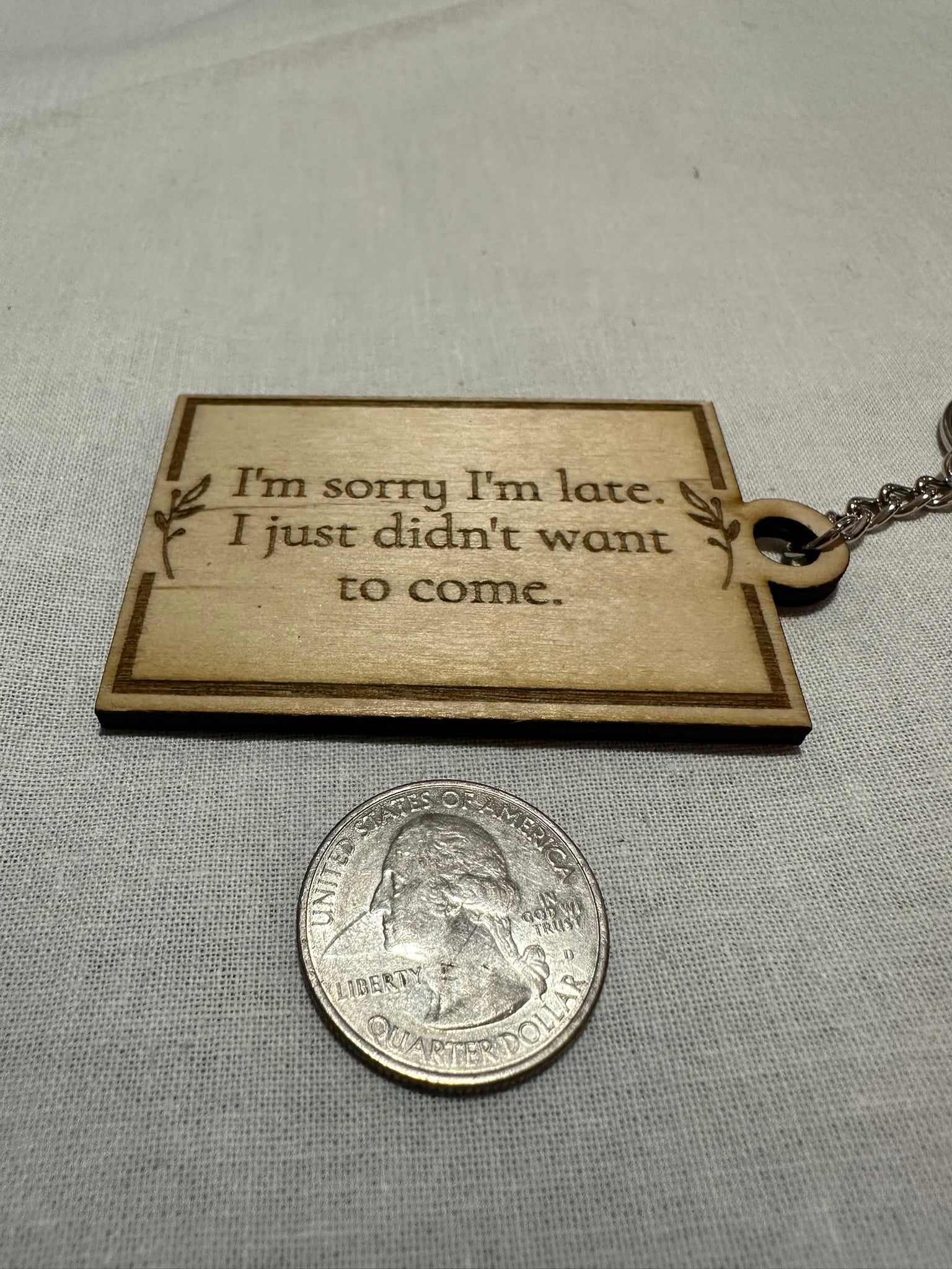 I'm sorry I'm late...