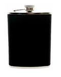 Leatherette Sleeve on Stainless Steel Flask