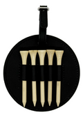 Round Golf Tee Holder