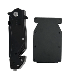 Groomsman Knife and RFID Blocking Wallet set
